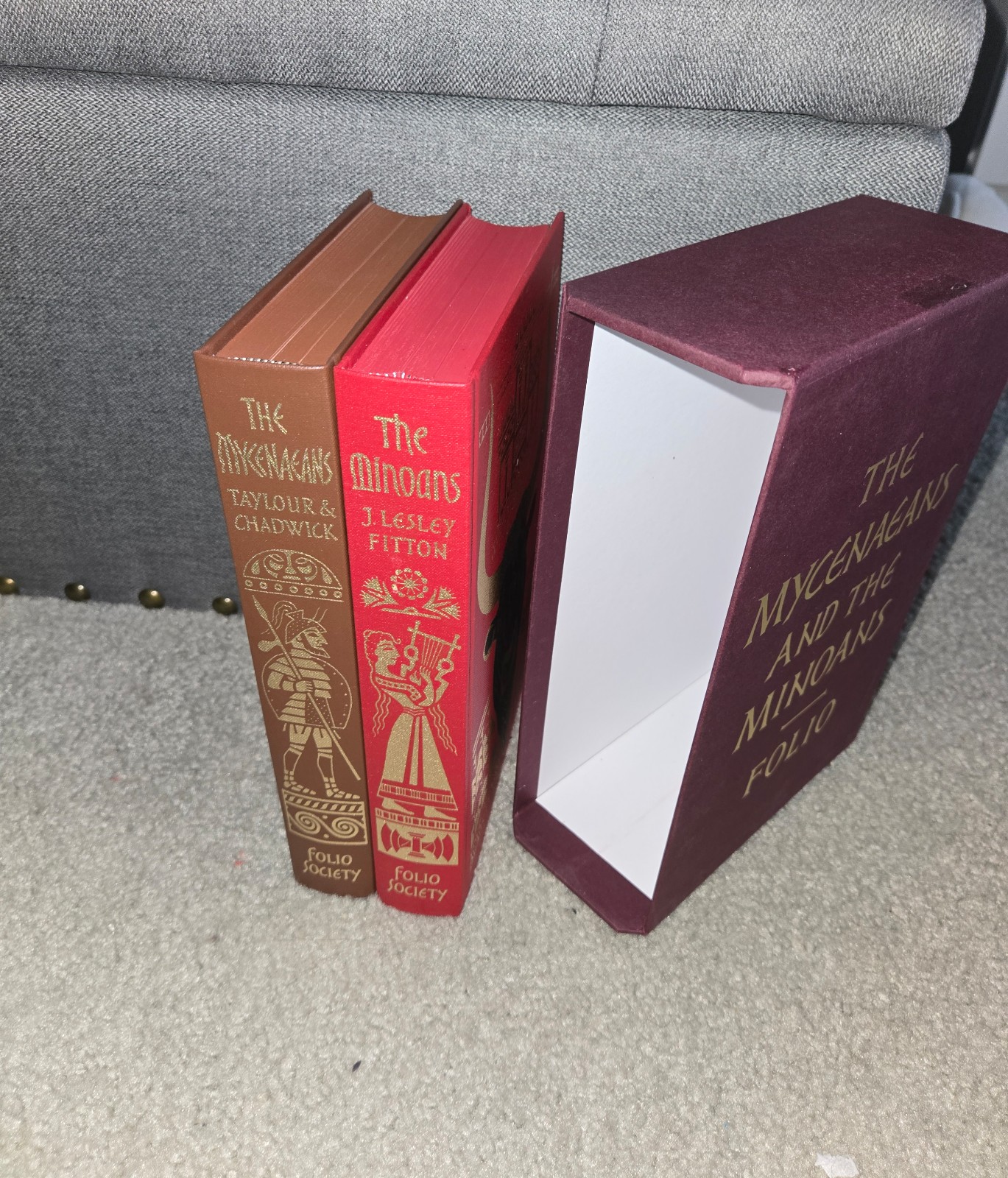 Folio Society the Mycenaeans and the Minoans