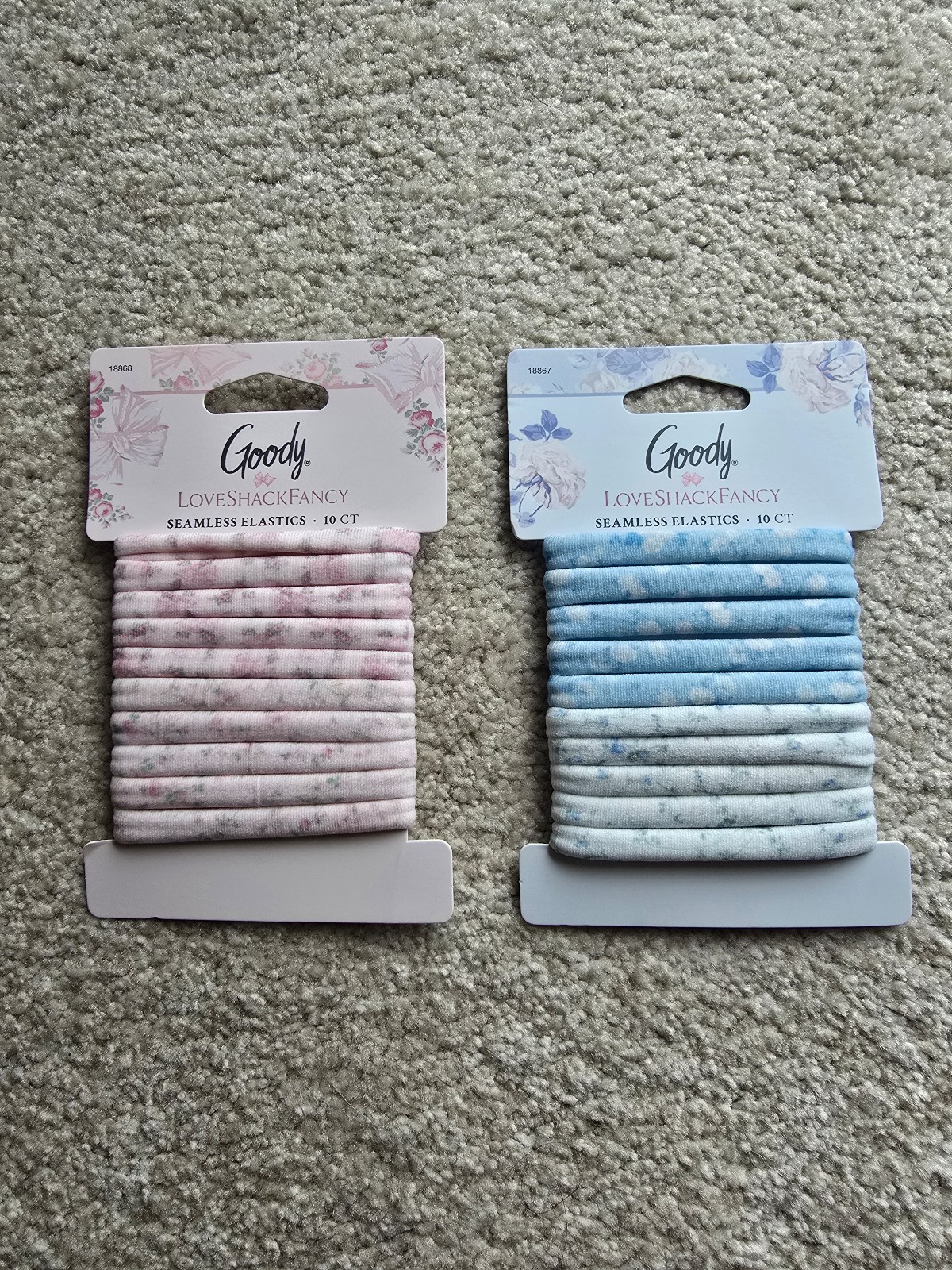 Goody x LoveShackFancy Seamless Elastics - Set of 2