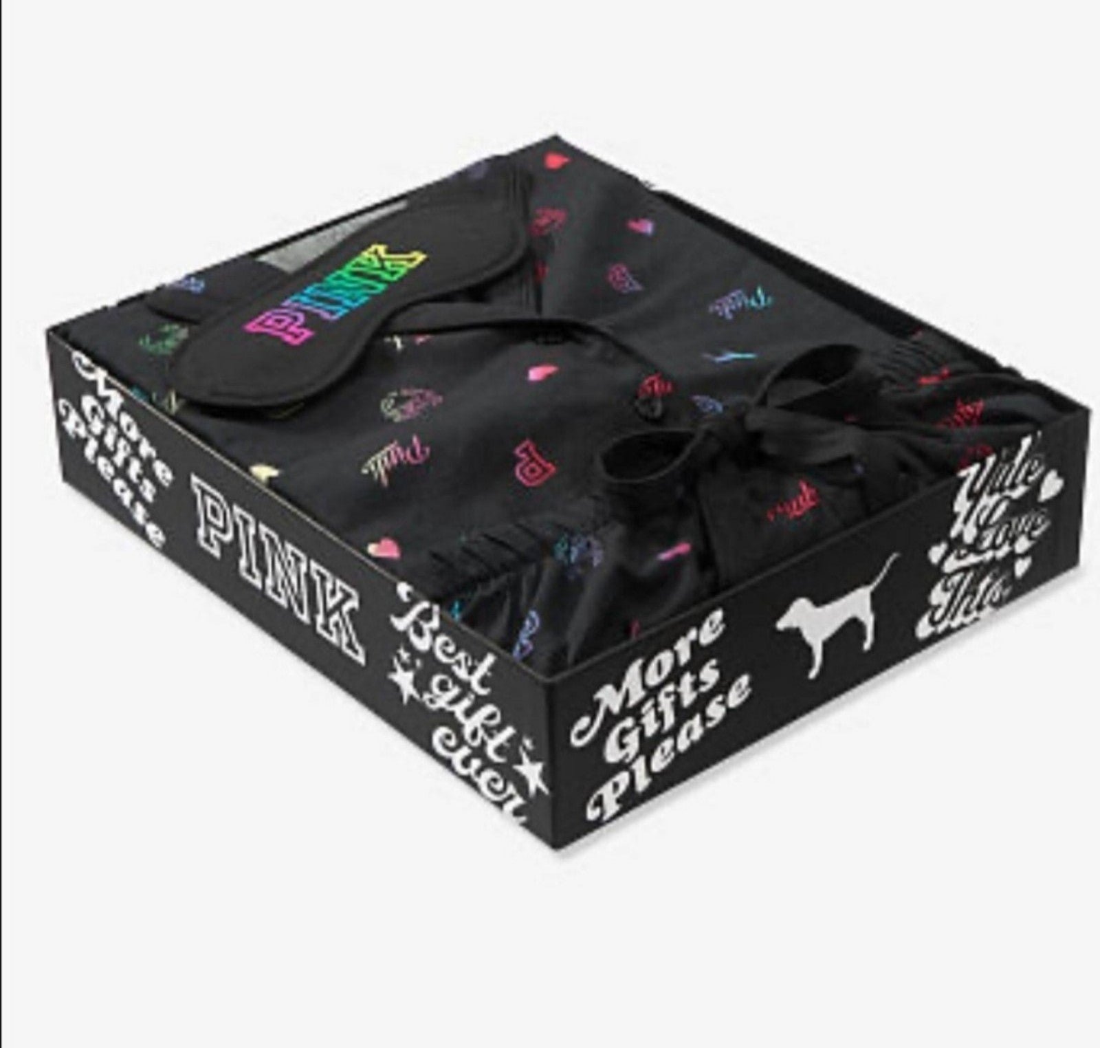 New! Victoria's Secret PINK Holiday 3 Piece Pajama Gift Set