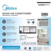 Bring New Midea 5,000 BTU 115V Mechanical Window Air Conditioner