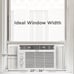 Bring New Midea 5,000 BTU 115V Mechanical Window Air Conditioner