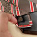 NEW 100% Louis Vuitton Classic Automotive Monogram Stripes Tie