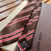 NEW 100% Louis Vuitton Classic Automotive Monogram Stripes Tie