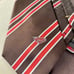 NEW 100% Louis Vuitton Classic Automotive Monogram Stripes Tie
