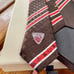 NEW 100% Louis Vuitton Classic Automotive Monogram Stripes Tie