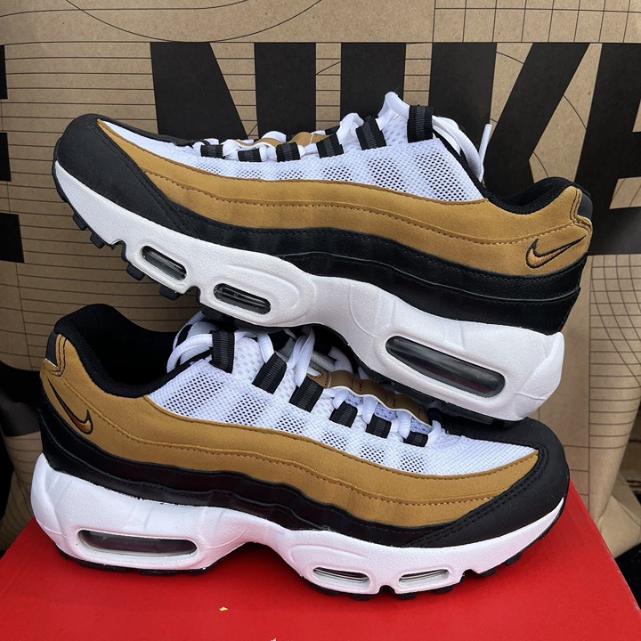 NEW Nike Air Max 95 Recraft GS Wheat Black Womens Size 7.5 / 6Y NBY CJ3906-010