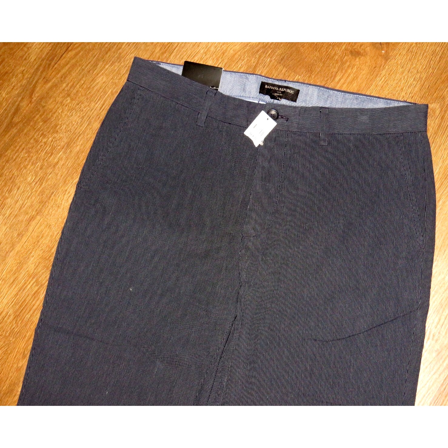 NEW! Men's Banana Republic 100% Cotton AIDEN Fit Chino Pants 34 X 32 NWT!