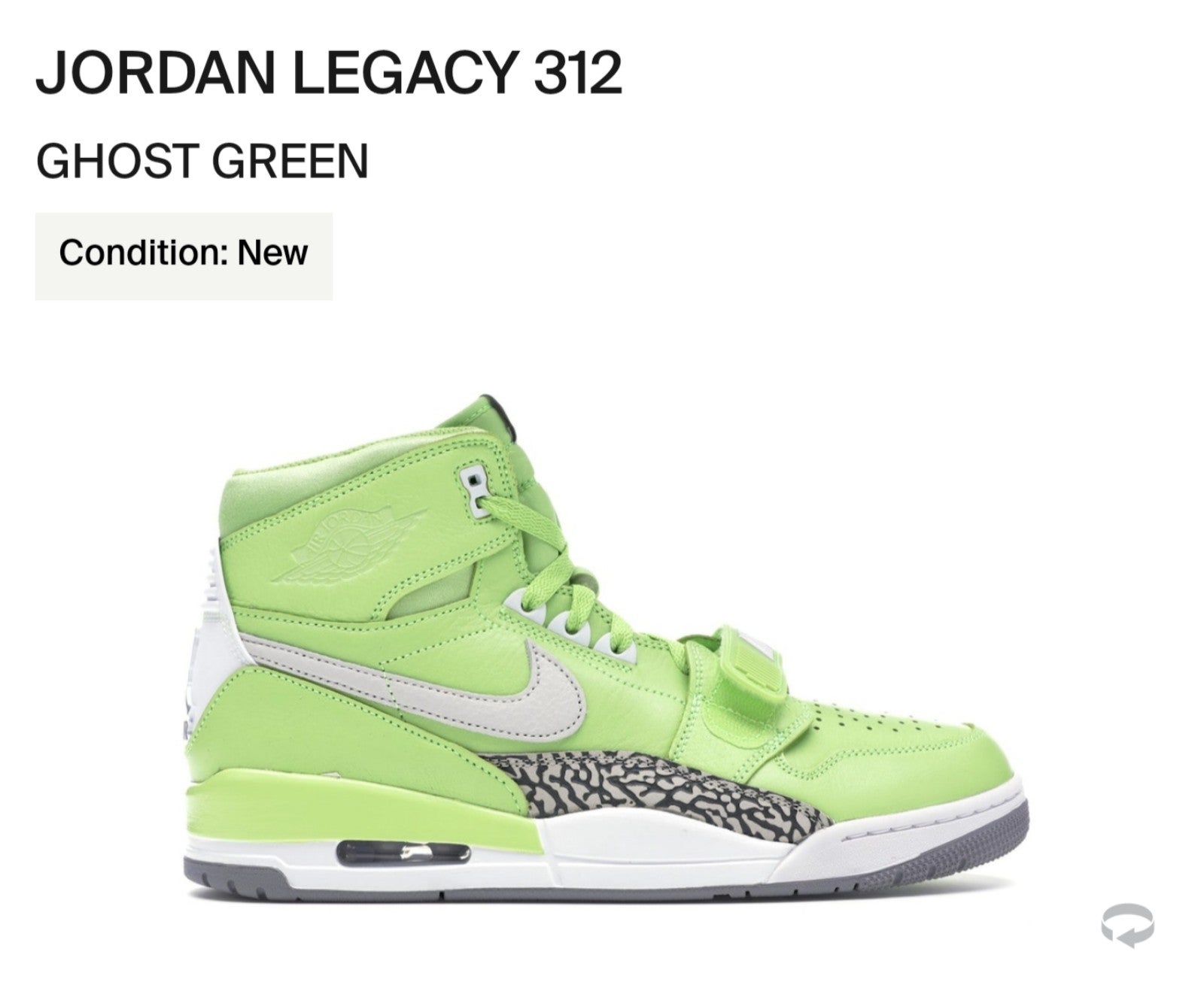 Nike air Jordan 312 legacy just dons