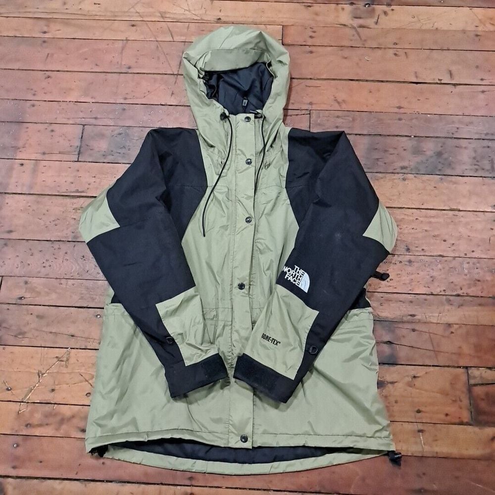 The North Face Vintage Gore-Tex Ski Jacket 1990's Army Green Sz M