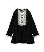 Audie a Muses Wide Lace Flare Tunic