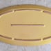 Frankoma Vintage Westwind Autumn Yellow 11.1/2 Serving Platter Tray 6P