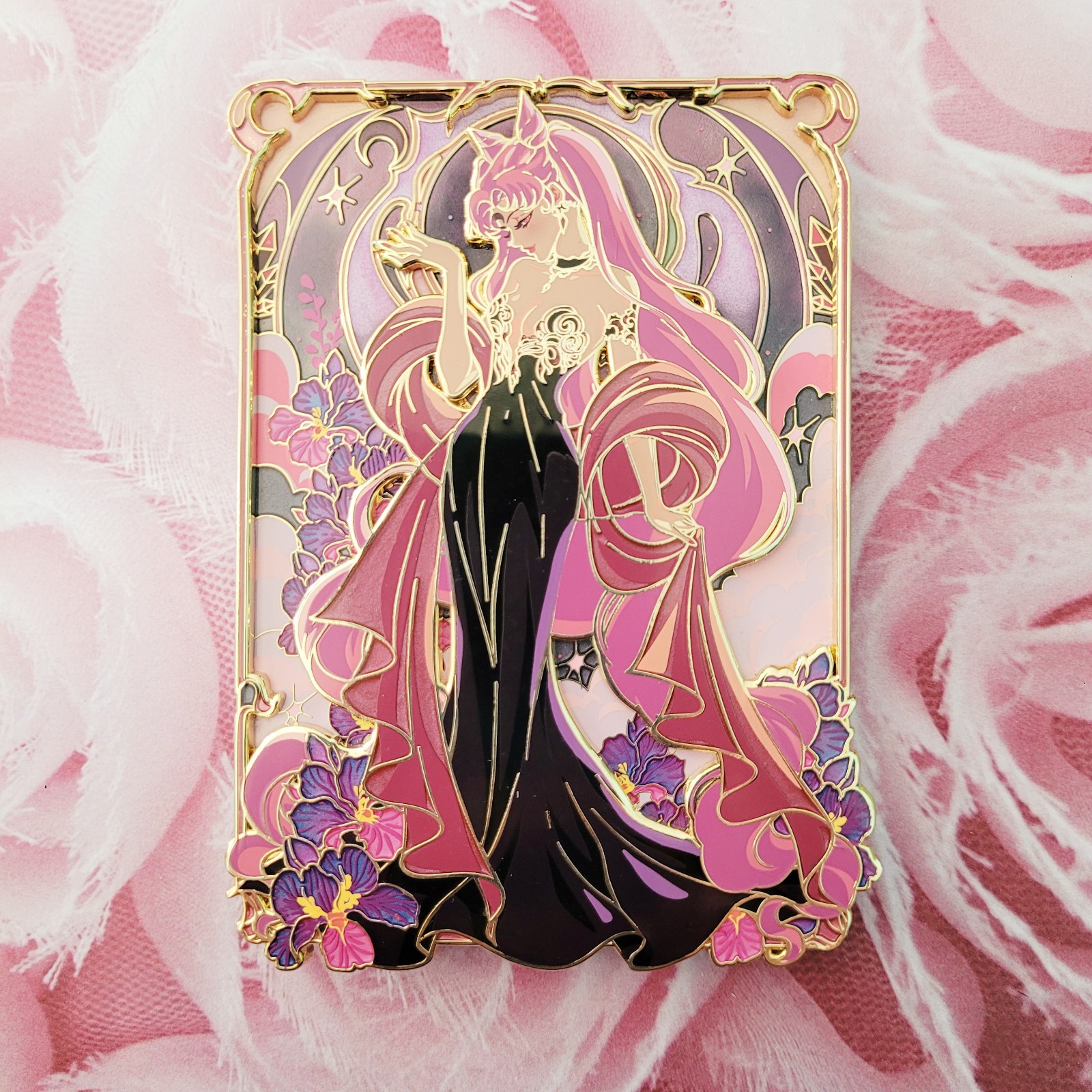 Wicked Lady Large Sailor Moon Pin Moonlit Dream Silvy Pin Design LE 55 PoP