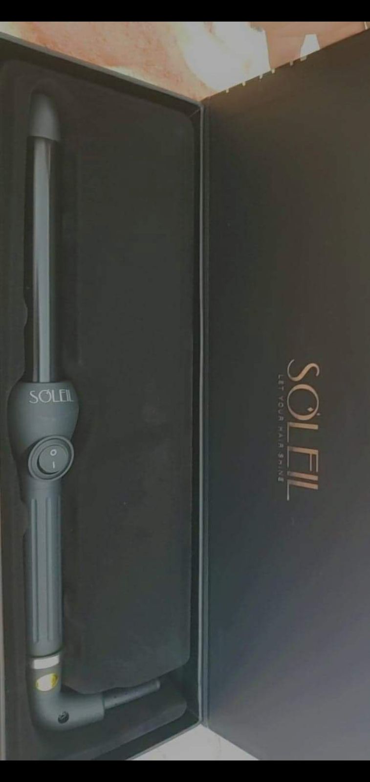 SOLEIL curling iron