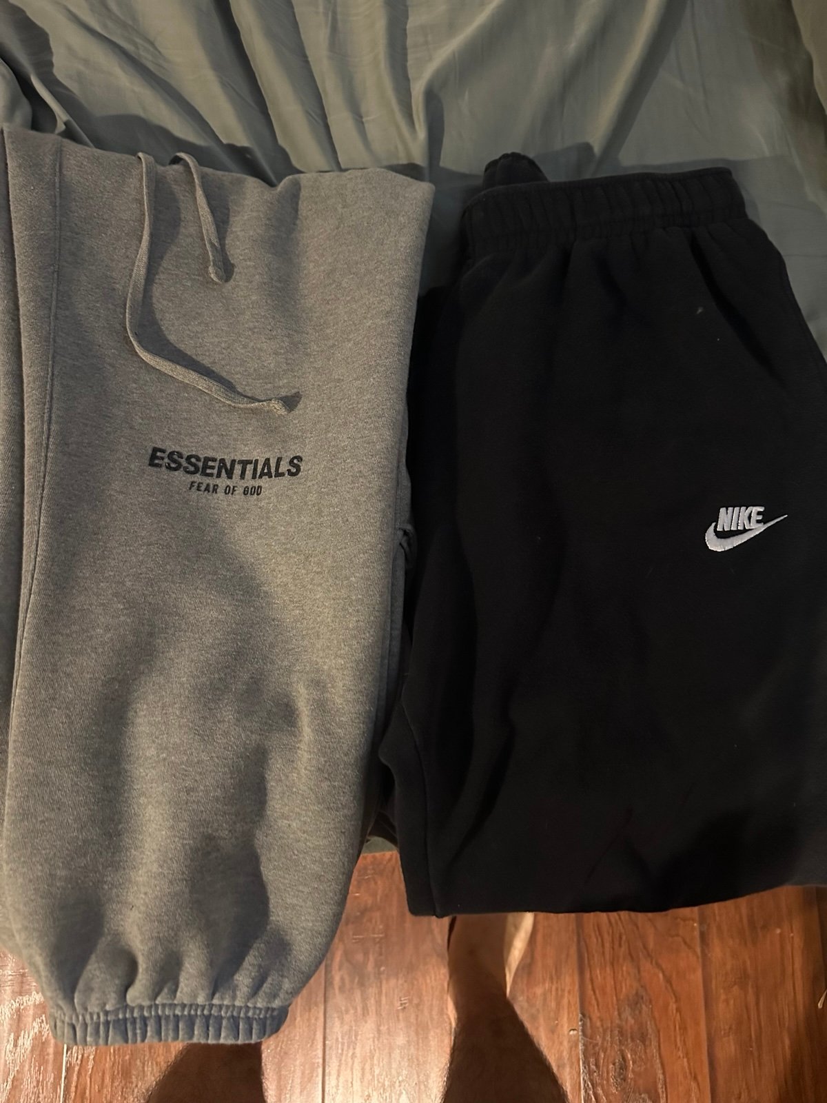 Nike and essential sweatpants