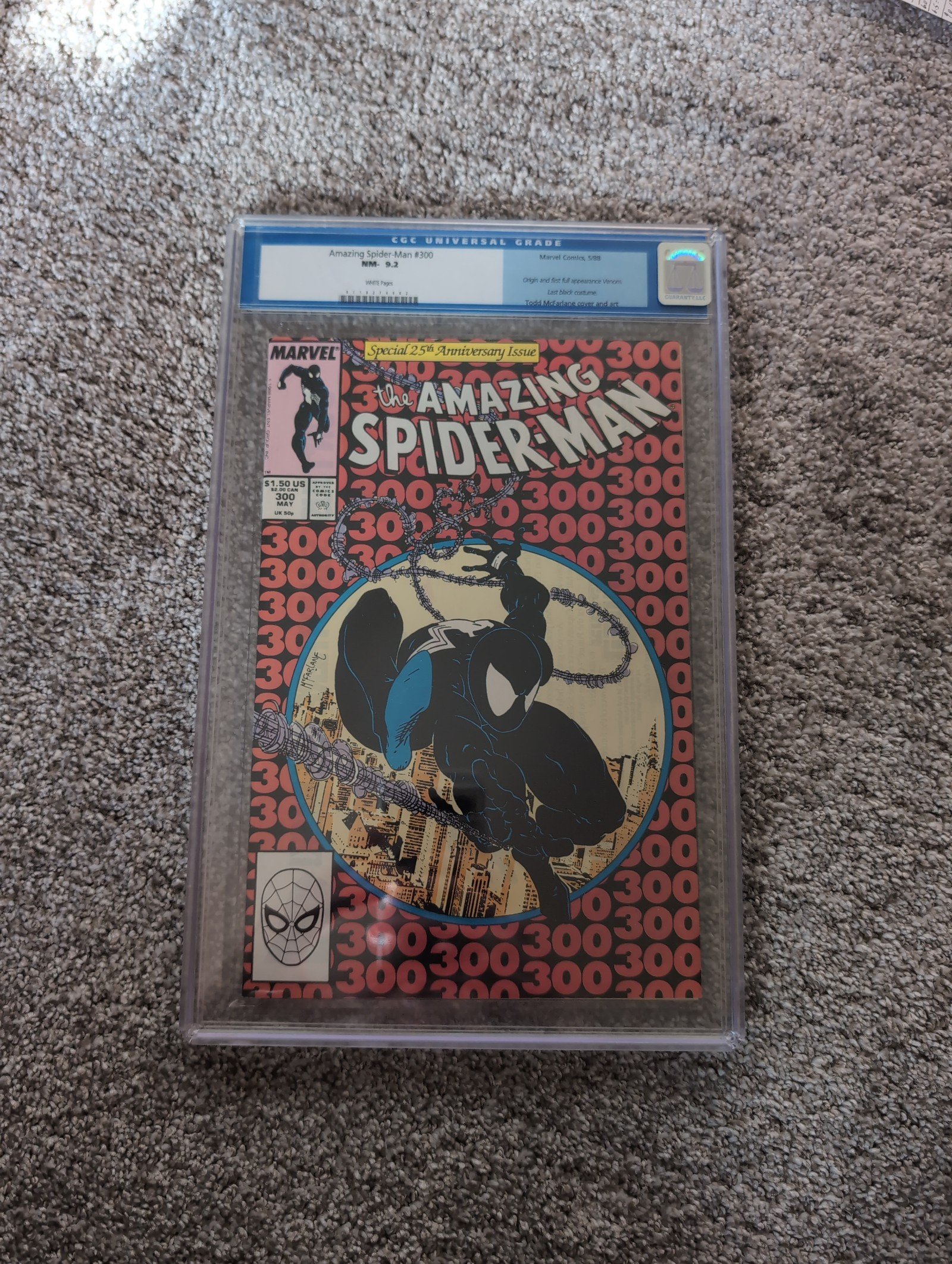 Amazing Spider-Man 300 CGC 9.2 asm marvel graded comic