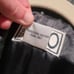 Clio vintage 90s genuine leather overcoat jacket trenchcoat black size 12 coat
