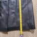 Clio vintage 90s genuine leather overcoat jacket trenchcoat black size 12 coat