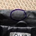 Clio vintage 90s genuine leather overcoat jacket trenchcoat black size 12 coat