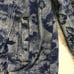 Vintage Hawaiian Jean Jacket 80s 90s Puffy Sleeve Floral Print Tropical Denim