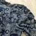 Vintage Hawaiian Jean Jacket 80s 90s Puffy Sleeve Floral Print Tropical Denim