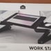 Premier Laptop Standing Lap Desk Adjustable Height Workstation Black New In Box
