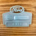 FORD Memorabilia Lot, World's Fair Ford Motor Co - OHIO Clip Badge & Coin