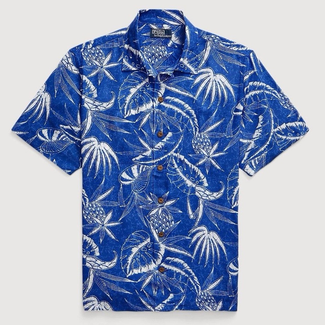 Polo Ralph Lauren Classic Fit Hoffman Print Hawaiian Camp Shirt
