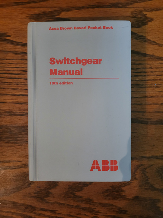 ABB Switchgear Manual 10th ed. Asea Brown Boveri Pocket Book