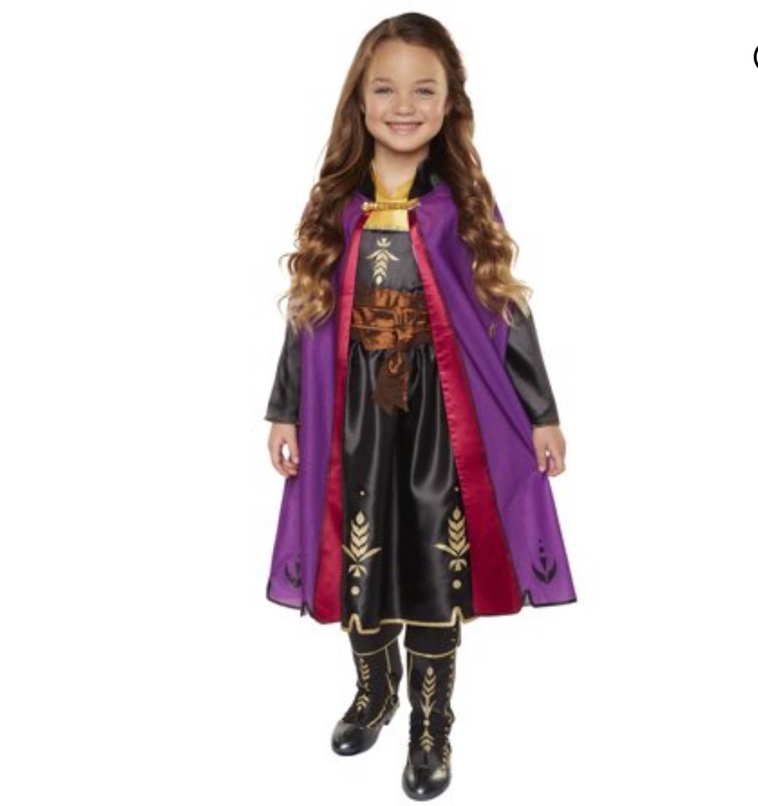 Frozen 2 Anna Travel Dress & Wig