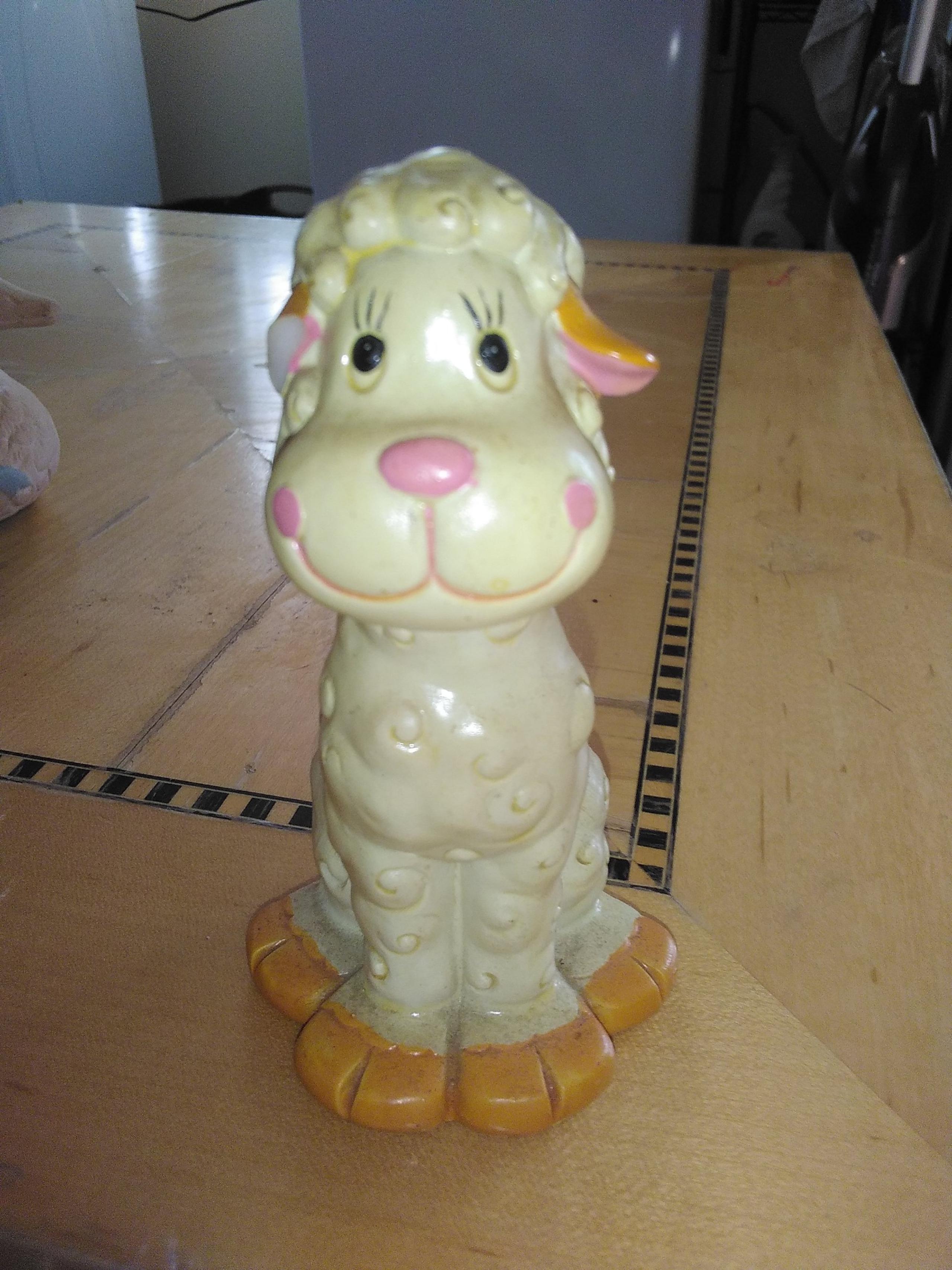 Vintage lamb figurine