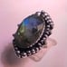 Labradorite 925 Sterling Silver Ring