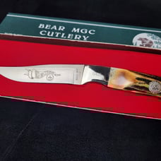 1993 Bear MGC USA Stag Fixed Blade Sheath