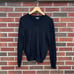 Express Black Modern Fit Extra Fine Merino Wool V Neck Sweater