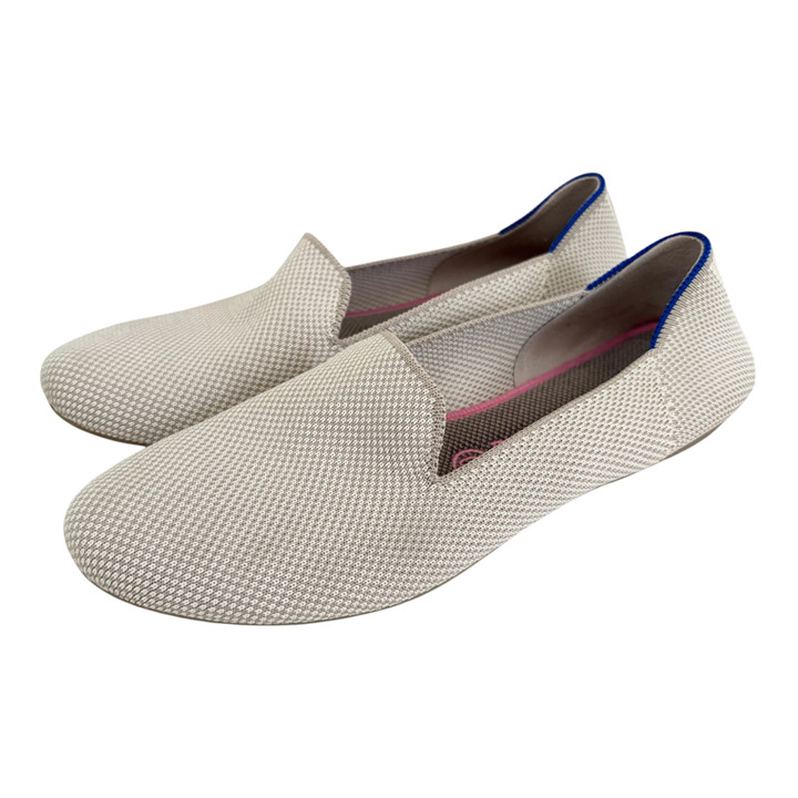 Rothy's the Loafer in Linen Double Stitch