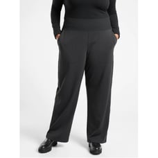 Athleta 2X XXL black Venice Wide Leg pants casual lounge work from home comfort