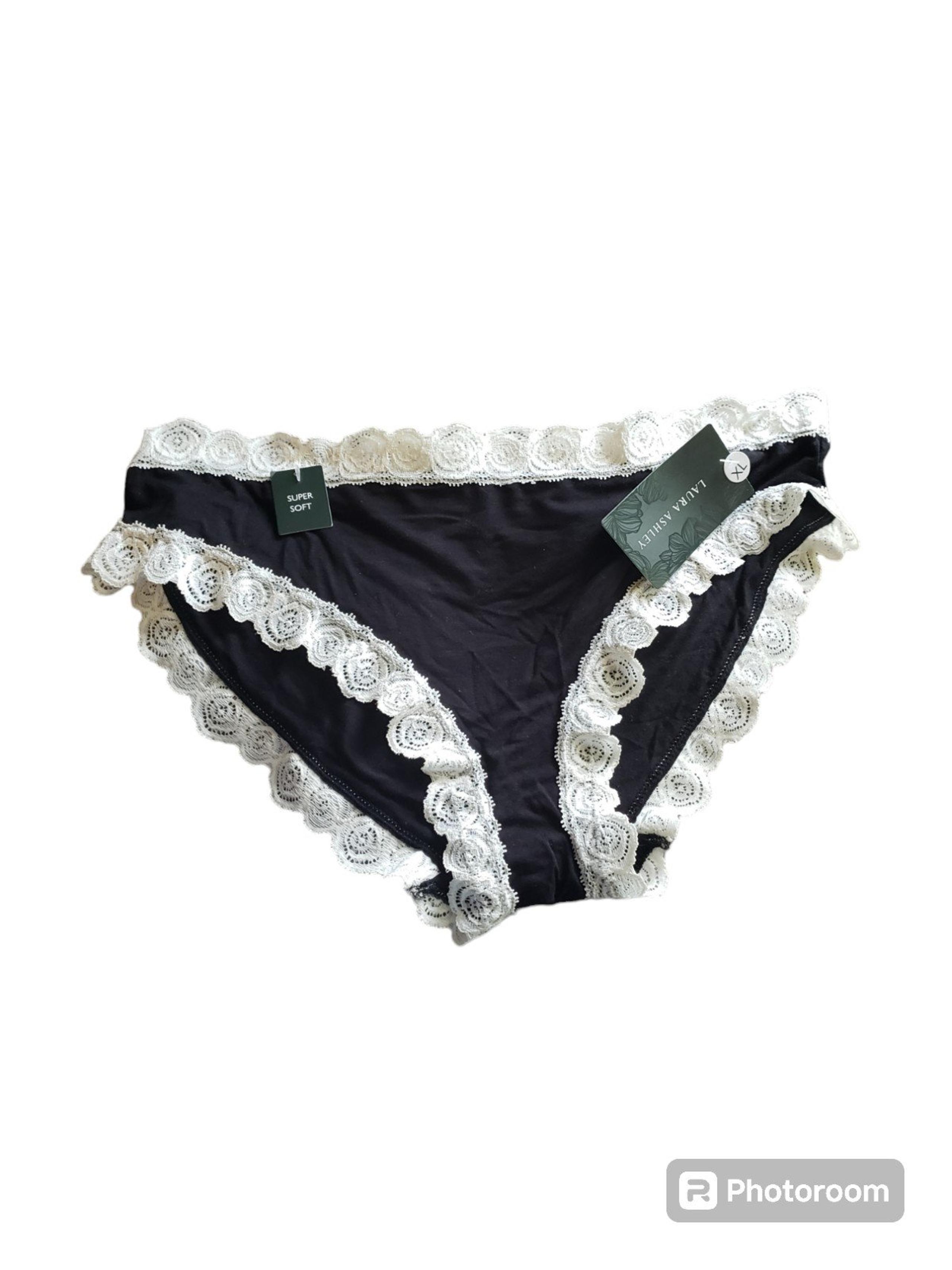 Laura ashley super soft panties size XL nwt