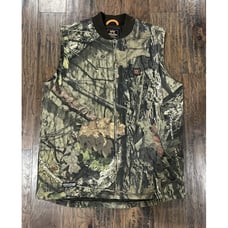 Walls Mossy Oak Hunting Camo Camouflage Scentrex Insulated Quilted Vest Large L
