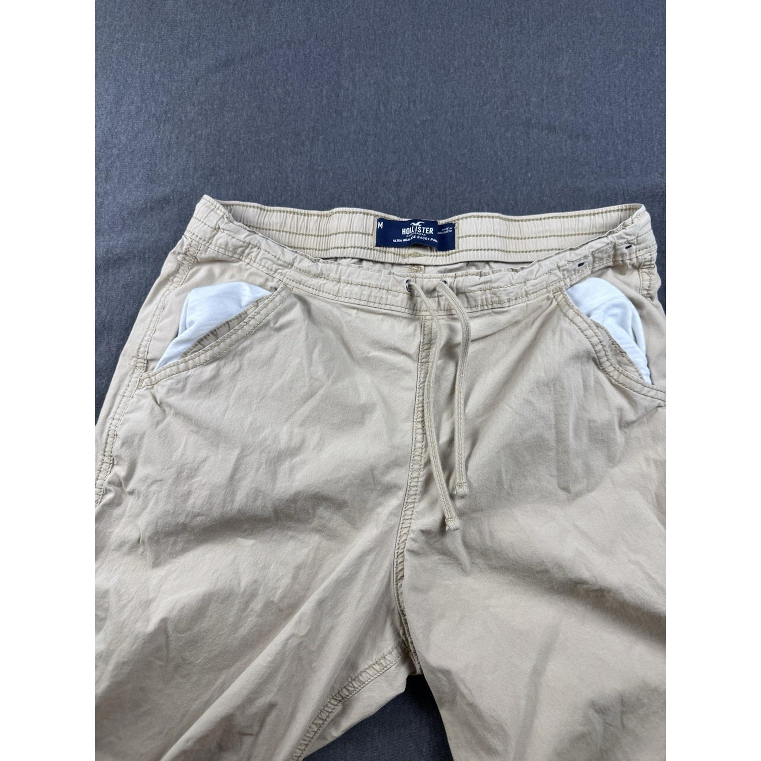 Hollister Women's Pants Ultra Adjustable High-Rise Parachute Baggy Jogger Medium