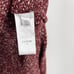 Anthropologie XS Bordeaux Red Flowy Maxi Tunic Sweater Turtleneck Sleeveless