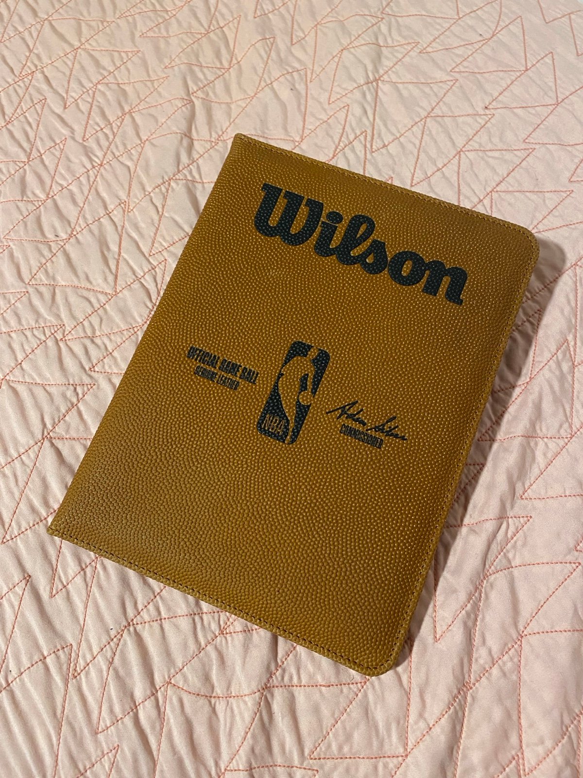 Wilson NBA Leather Padfolio