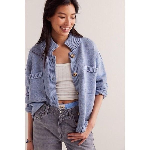 New Free People We The Free On The Isle Cardi Size L
