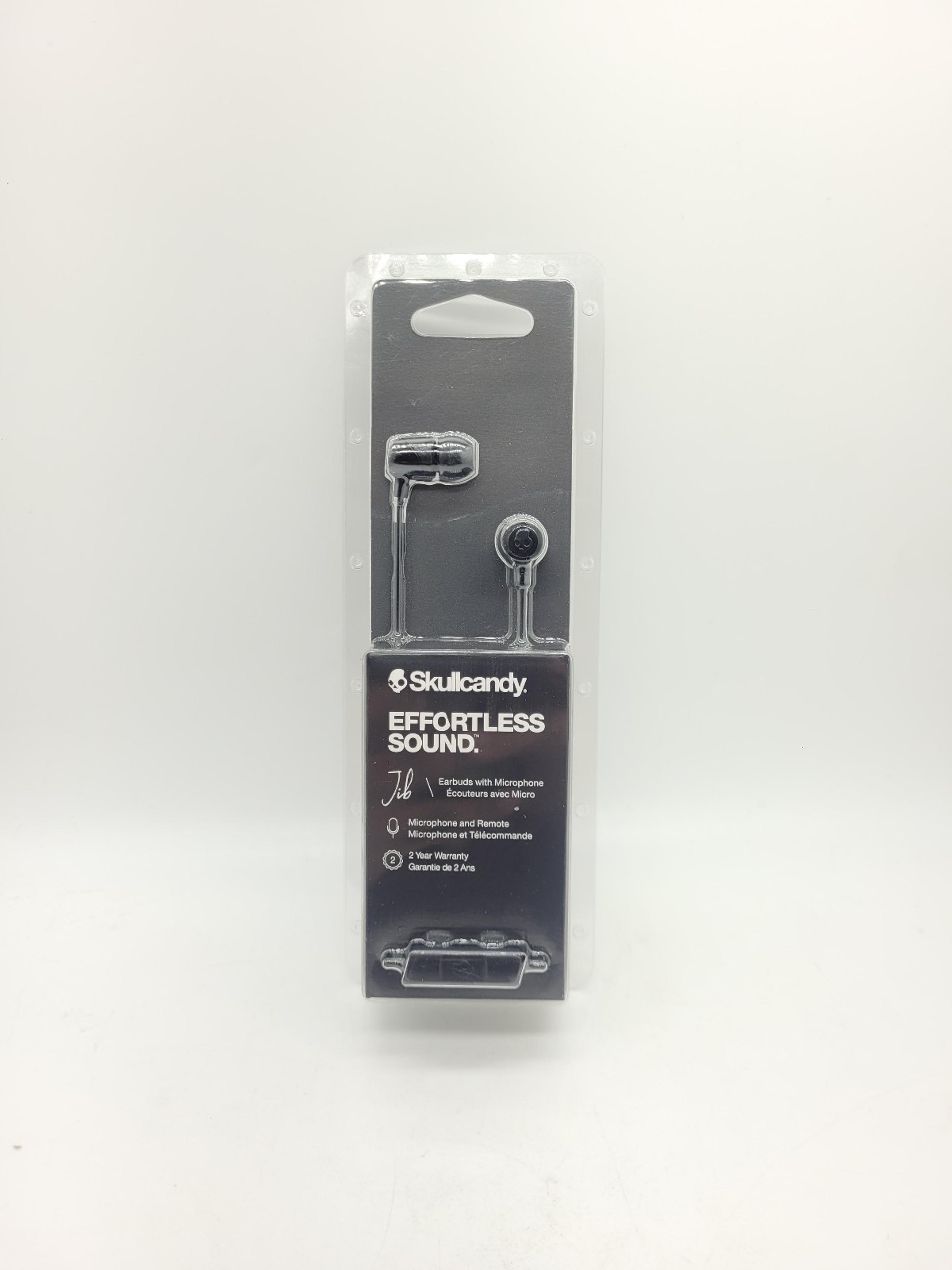 Skullcandy Black Jib Wired Earbuds with Microphone: Experience Quality Sound