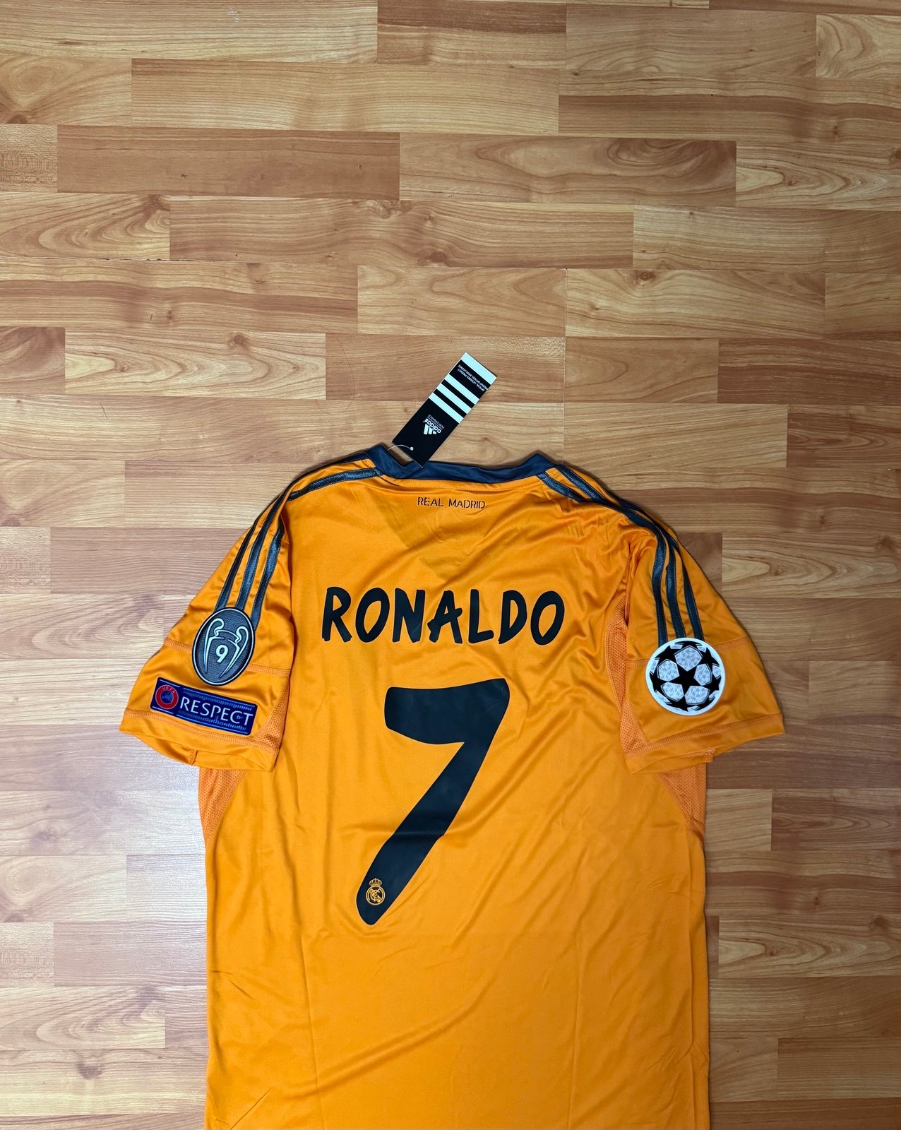 Ronaldo #7 Real Madrid 2014/2015 UCL Long Sleeve Black
