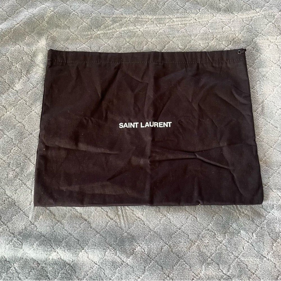 Yves Saint Laurent black dust bag