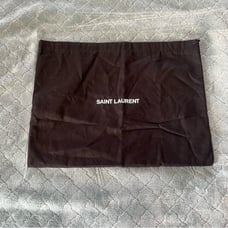 Yves Saint Laurent black dust bag