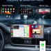 Portable Wireless CarPlay Touchscreen for Car: 4K Apple Carplay & Android Auto