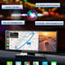 Portable Wireless CarPlay Touchscreen for Car: 4K Apple Carplay & Android Auto