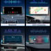 Portable Wireless CarPlay Touchscreen for Car: 4K Apple Carplay & Android Auto