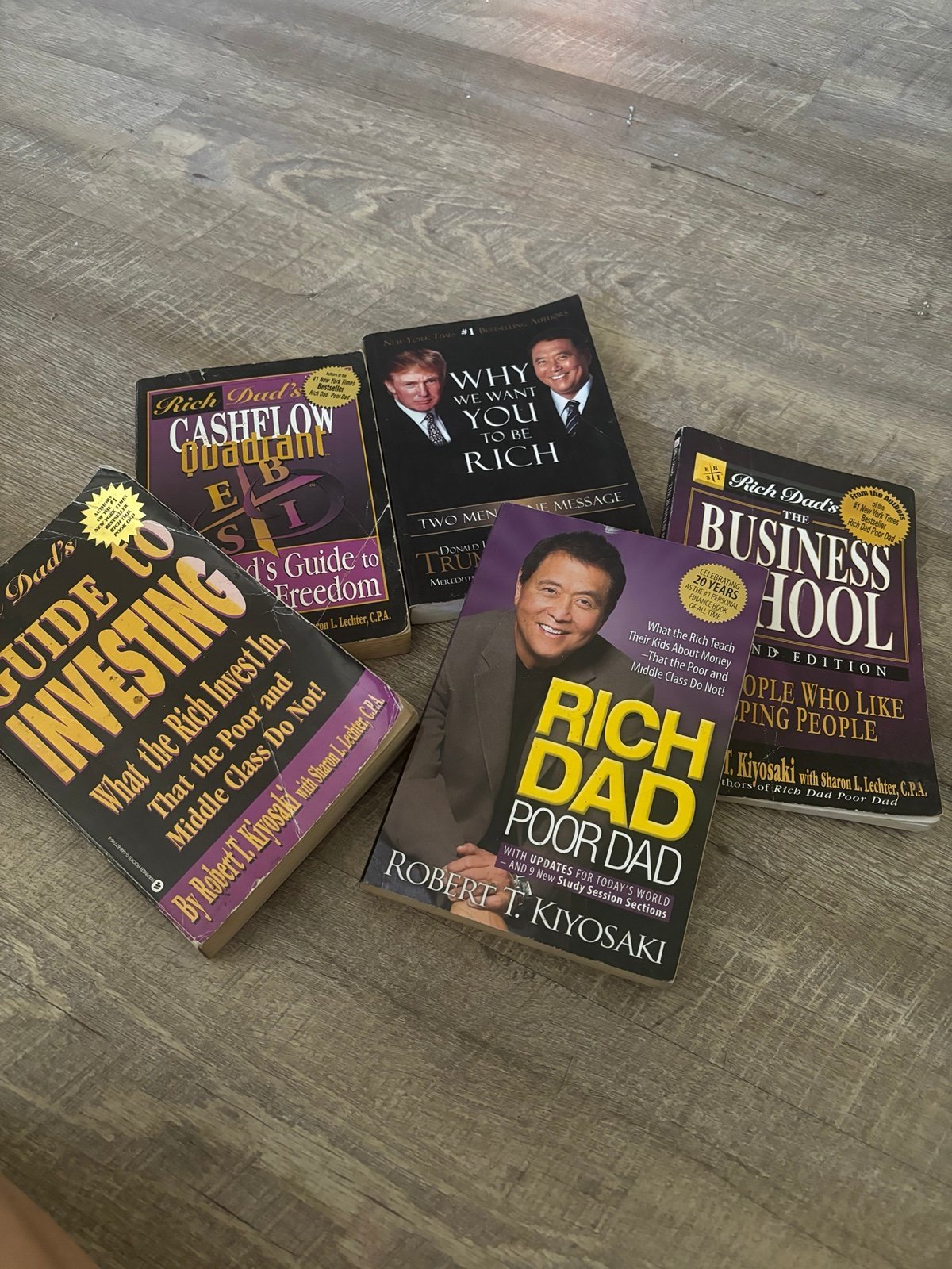Robert T kiyoski Donald Trump books
