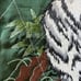 CROPPED HEADS Reversible Sukajan Double White Tiger Pattern M